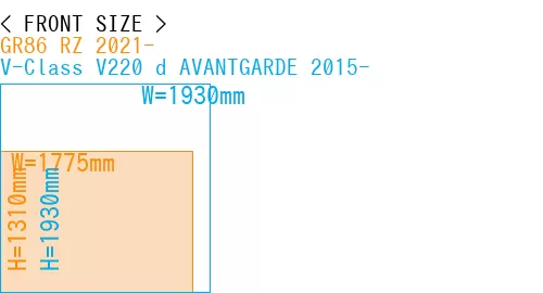 #GR86 RZ 2021- + V-Class V220 d AVANTGARDE 2015-